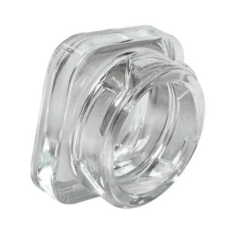 Child Resistant 5 mL Clear Square Glass Concentrate Jar With Cap - 50 Count - The Supply Joint 