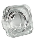 Child Resistant 5 mL Clear Square Glass Concentrate Jar With Cap - 50 Count - The Supply Joint 