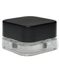 Child Resistant 5 Ml Clear Square Glass Dual Compartment Concentrate Jar With Cap - 480 Count - The Supply Joint 