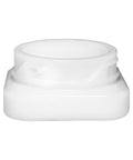 Child Resistant 5 Ml White Square Glass Concentrate Jar With Cap - 480 Count - The Supply Joint 