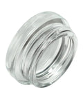 Child Resistant 7 Ml Clear Round Glass Concentrate Jar With Cap - 450 Count - The Supply Joint 