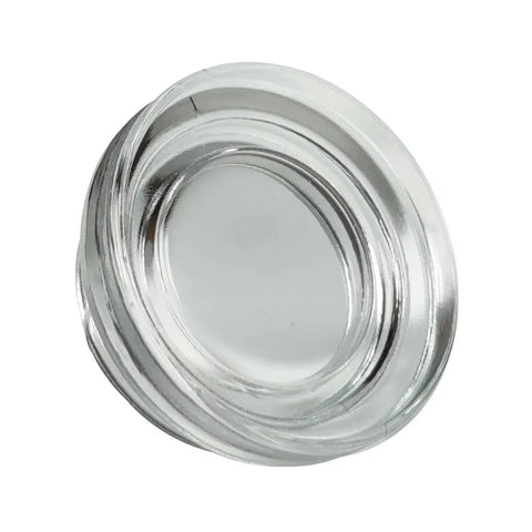 Child Resistant 7 Ml Clear Round Glass Concentrate Jar With Cap - 450 Count - The Supply Joint 