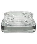 Child Resistant 9 Ml Clear Square Glass Concentrate Jar With Cap - 360 Count - The Supply Joint 