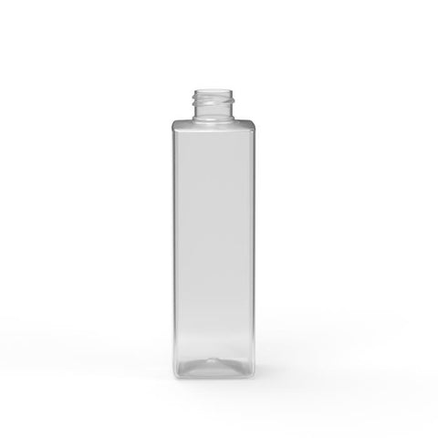 Child Resistant | 110 mm - 22 mm Square PET Plastic Bottle with Cap - 50 Count - The Supply Joint 