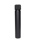 Child Resistant | 115 Mm - 20 Mm Black Frosted Glass Pre-roll Tube With Black Cap - 1008 Count - The Supply Joint 