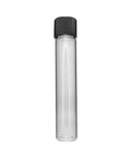 Child Resistant | 115 Mm - 22 Mm Clear Glass Pre-roll Tube With Cap - 50 Count - The Supply Joint 