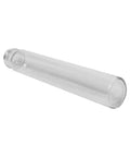 Child Resistant | 115 Mm - 22 Mm Clear Glass Pre-roll Tube With Cap - 50 Count - The Supply Joint 