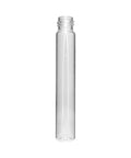 Child Resistant | 120 Mm - 20 Mm Clear Glass Pre-roll Tube With Cap - 50 Count - The Supply Joint 