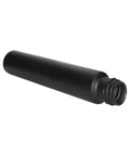 Child Resistant | 120 Mm - 22 Mm Black Frosted Glass Pre-roll Tube With Smooth Black Cap - 50 Count - The Supply Joint 