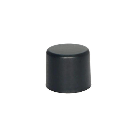 Child Resistant | 120 Mm - 22 Mm Black Frosted Glass Pre-roll Tube With Smooth Black Cap - 50 Count - The Supply Joint 