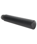 Child Resistant | 120 Mm - 22 Mm Black Frosted Glass Pre-roll Tube With Smooth Black Cap - 855 Count - The Supply Joint 