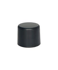 Child Resistant | 120 Mm - 22 Mm Black Frosted Glass Pre-roll Tube With Smooth Black Cap - 855 Count - The Supply Joint 