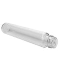 Child Resistant | 120 Mm 22 Mm Clear Glass Pre-roll Tube With Black Cap - 50 Count - The Supply Joint 