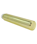 Child Resistant | 120 Mm - 22 Mm Gold Chrome Glass Pre-roll Tube With Gold Cap - 50 Count - The Supply Joint 