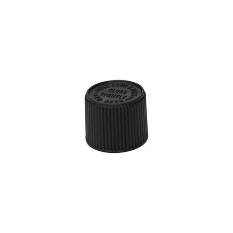 Child Resistant | 120 Mm Plastic Clear Pet Tube With Black Cap - 850 Count - The Supply Joint 