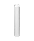 Child Resistant | 125 Mm Plastic White Vape Tube With White Cap - 400 Count - The Supply Joint 