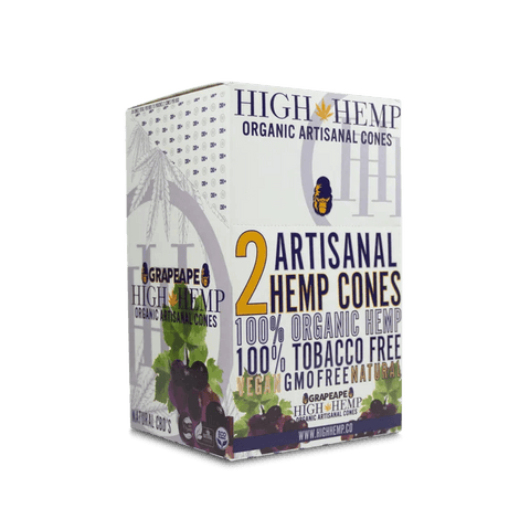 High Hemp Artisanal Wrap Cones - 15 Count - The Supply Joint 