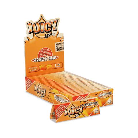 Juicy Jays 1 1/4 Flavored Hemp Rolling Papers - 24 Pack - The Supply Joint 