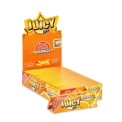 Juicy Jays 1 1/4 Flavored Hemp Rolling Papers - 24 Pack - The Supply Joint 