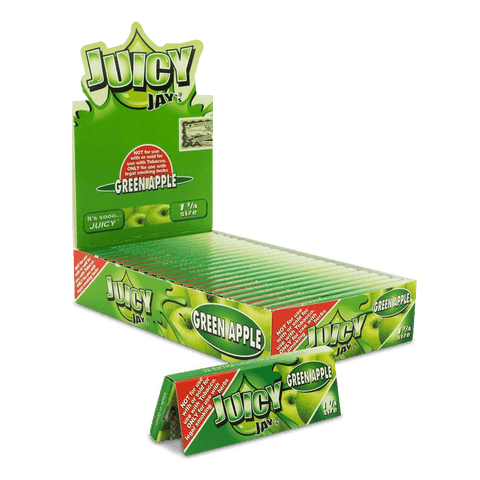 Juicy Jays 1 1/4 Flavored Hemp Rolling Papers - 24 Pack - The Supply Joint 