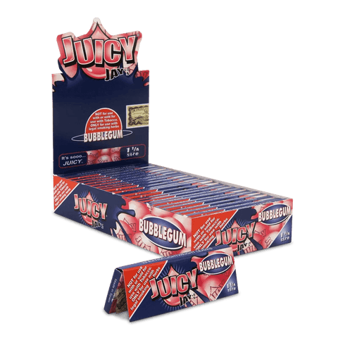 Juicy Jays 1 1/4 Flavored Hemp Rolling Papers - 24 Pack - The Supply Joint 