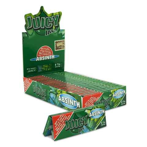 Juicy Jays 1 1/4 Flavored Hemp Rolling Papers - 24 Pack - The Supply Joint 