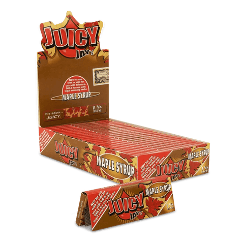 Juicy Jays 1 1/4 Flavored Hemp Rolling Papers - 24 Pack - The Supply Joint 