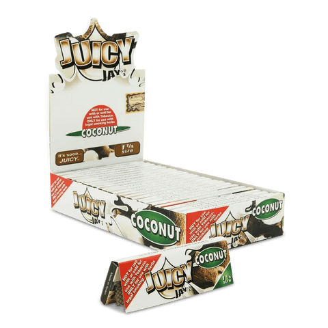 Juicy Jays 1 1/4 Flavored Hemp Rolling Papers - 24 Pack - The Supply Joint 