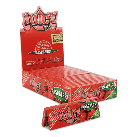 Juicy Jays 1 1/4 Flavored Hemp Rolling Papers - 24 Pack - The Supply Joint 