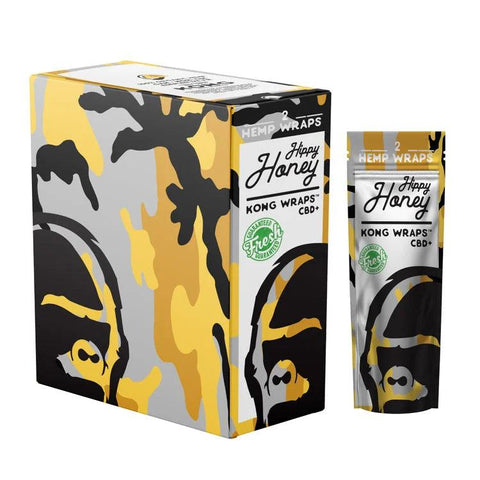 Kong Wraps Flavored Hemp Wraps - 25 Pack - The Supply Joint 
