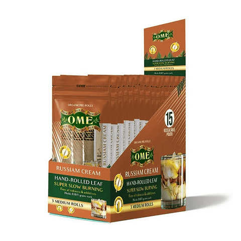 Leaf Palms Ome Medium Organic Pre-rolls With Corn Husk Filter - 15 Pack - The Supply Joint 