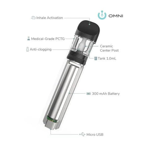 NORD TC CERAMIC - 1.0mL Visible Tank 300mAh Rechargeable Disposable Vape Pen - The Supply Joint 