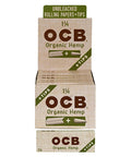 Ocb Organic Hemp 1¼ Rolling Papers + Tips - 24 Pack - The Supply Joint 