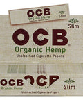 Ocb Organic Hemp Slim Rolling Papers - 24 Pack - The Supply Joint 