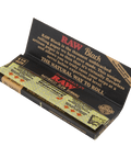 Raw Black Classic 1 1/4 Rolling Papers - 24 Pack - The Supply Joint 