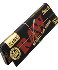 Raw Black Classic 1 1/4 Rolling Papers - 24 Pack - The Supply Joint 