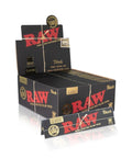 Raw Black Classic King Size Slim Rolling Papers - 50 Pack - The Supply Joint 