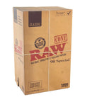 Raw Classic 98 Special Pre-rolled Cones 98mm - Unbleached Paper - 1400 Count - The Supply Joint 