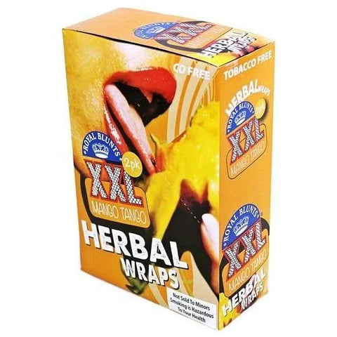 Royal Blunts Xxl Herbal Wraps Mango Tango - 25 Count - The Supply Joint 