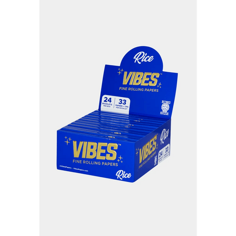 Vibes Papers Box - King Size Slim With Tips - 33 Count - The Supply Joint 