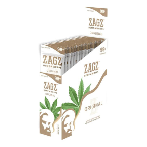 Zagz Hemp Wraps - 25 Pack - The Supply Joint 