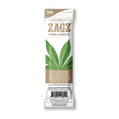 Zagz Hemp Wraps - 25 Pack - The Supply Joint 