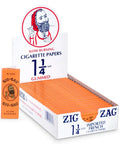 Zig Zag 1 ¼ French Orange Rolling Papers - 24 Pack - The Supply Joint 