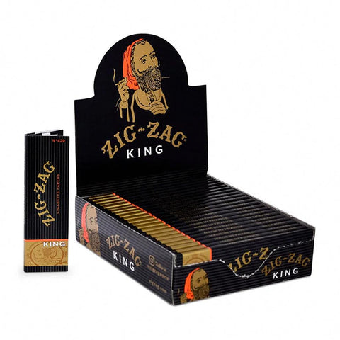 Zig Zag King Size Rolling Papers 110mm - 24 Pack - The Supply Joint 