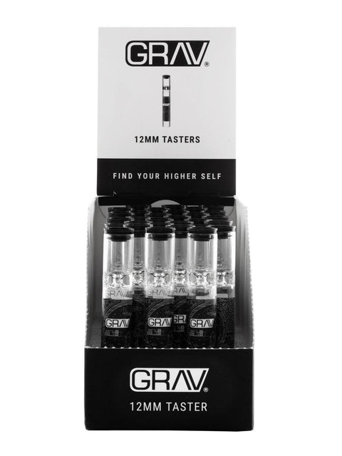 GRAV 12mm Countertop Taster w/ Pop Display - 30 Pack - The Supply Joint 