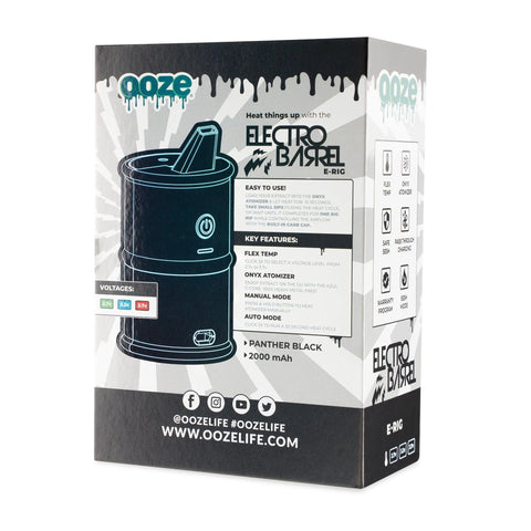 Ooze Electro Barrel E-Rig C-Core 2000 mAh - The Supply Joint 