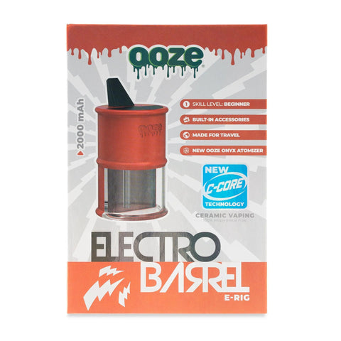 Ooze Electro Barrel E-Rig C-Core 2000 mAh - The Supply Joint 