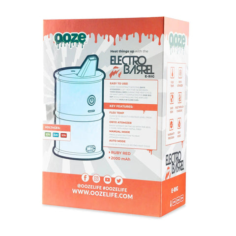 Ooze Electro Barrel E-Rig C-Core 2000 mAh - The Supply Joint 