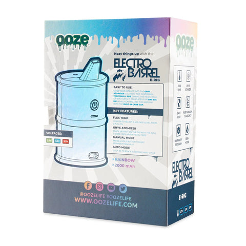 Ooze Electro Barrel E-Rig C-Core 2000 mAh - The Supply Joint 