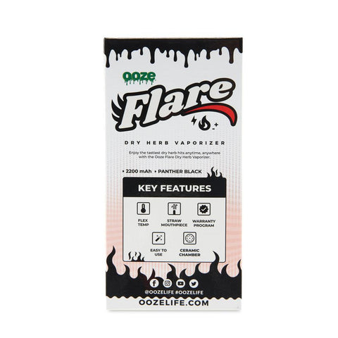 Ooze Flare Dry Herb Vaporizer - The Supply Joint 